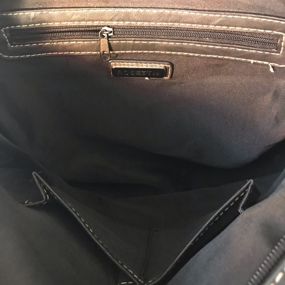 Black“Rosetti”Handbag - Picture 7 of 9